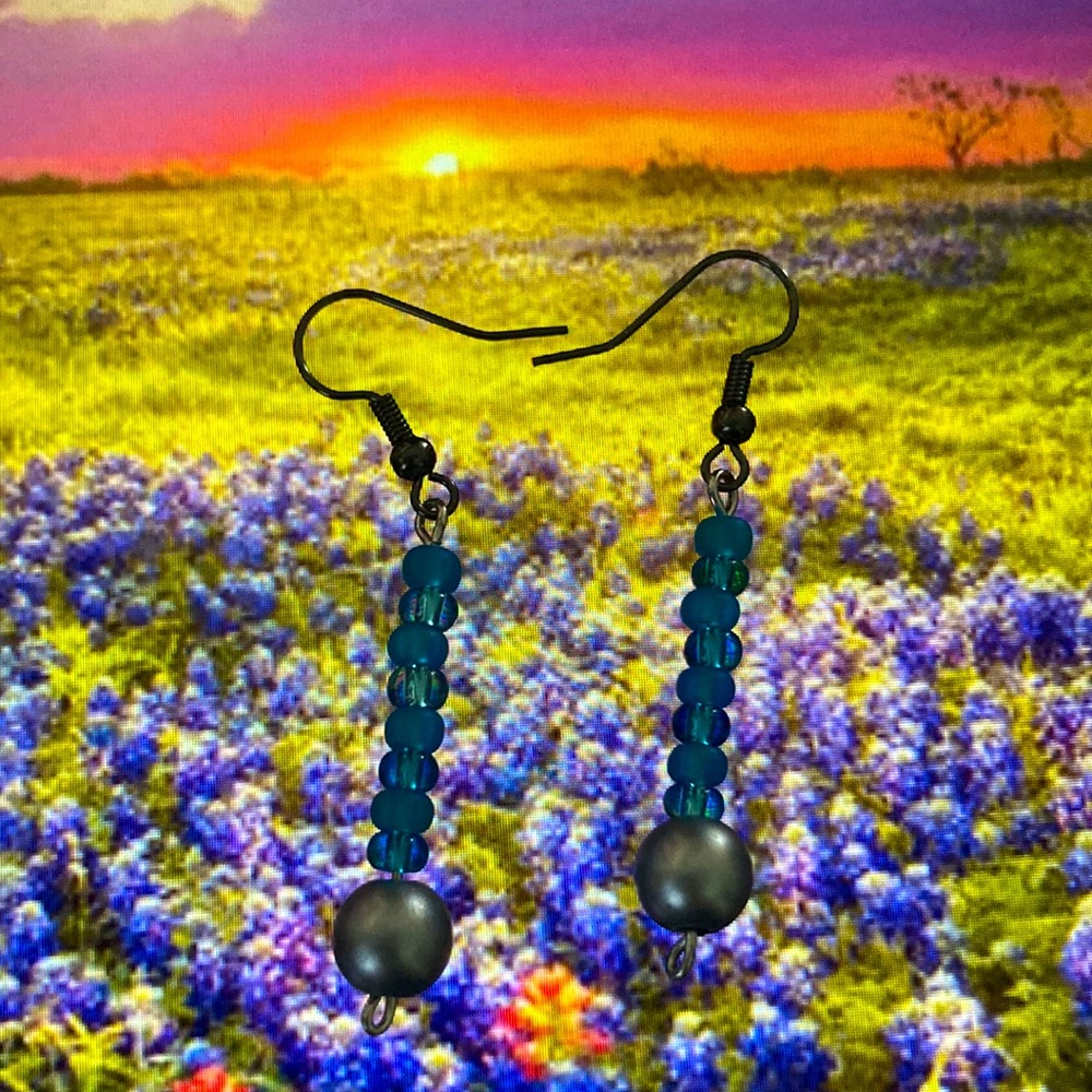 Delicate handmade earrings